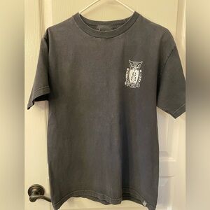 Rebels Black Short Sleeve Tee Classic Crew Neck